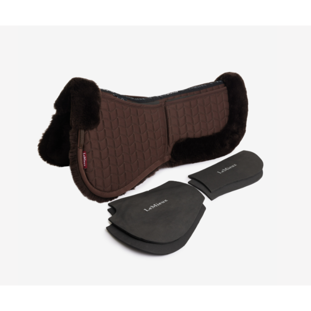 PAMINKŠTINIMAS LEMIEUX MERINO+ PROSORB 2 POCKET HALF PAD (Ruda)