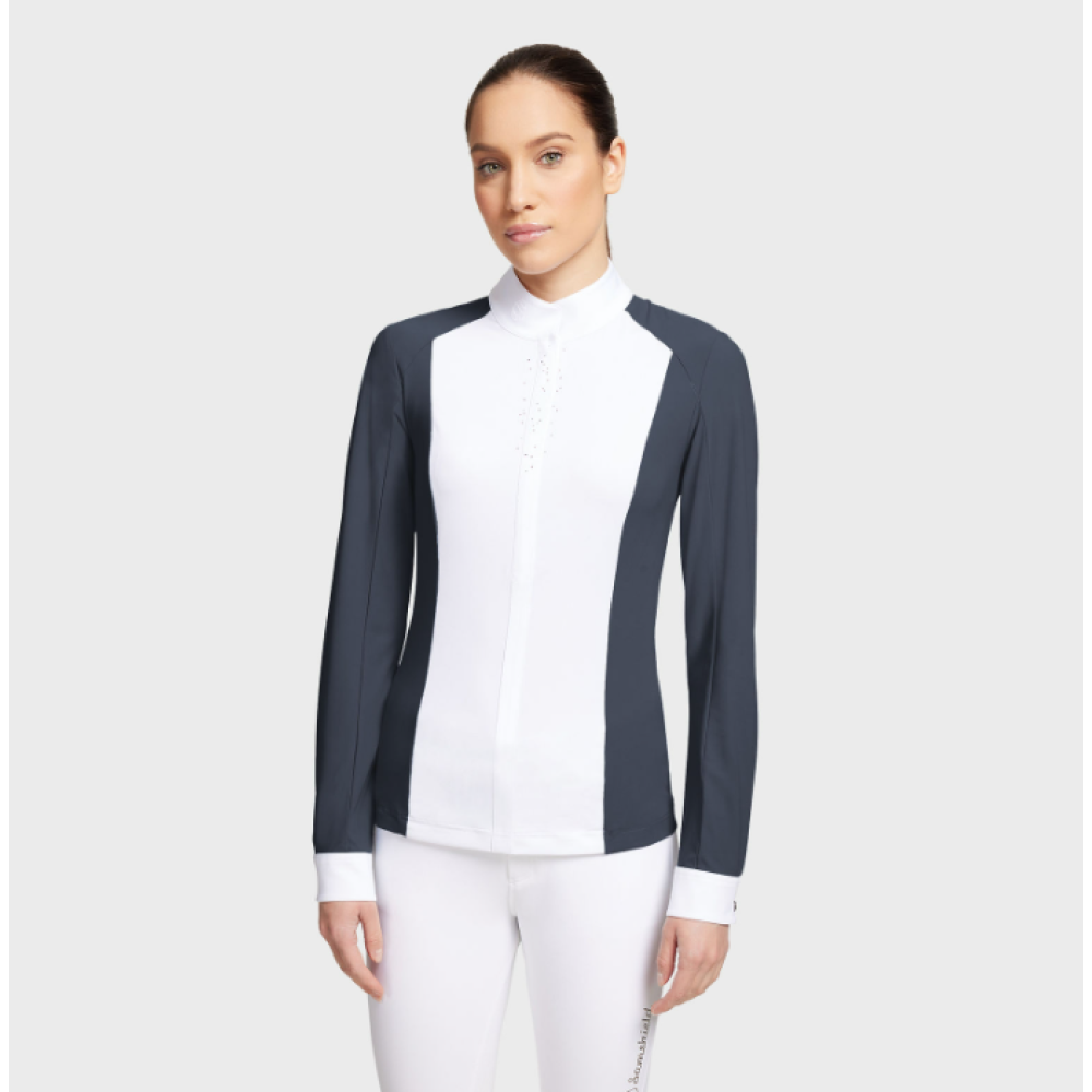 MARŠKINĖLIAI VARŽYBOMS SAMSHIELD LUCIA LONG SLEEVE (Navy)
