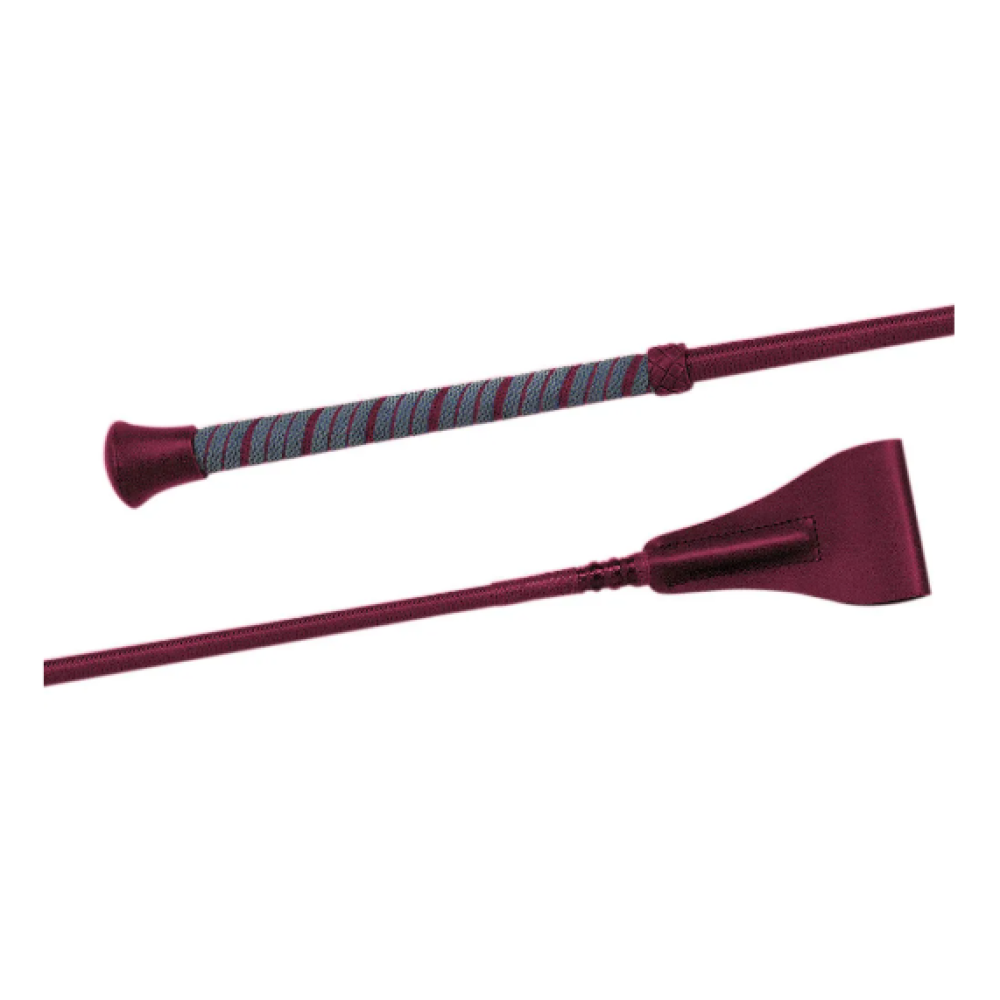 STEKAS FLECK WOVEN NYLON COVER WRAPPED GRIP PVC CAP (Burgundy)