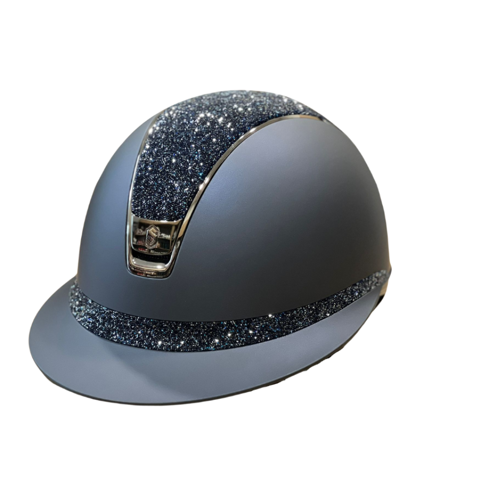 ШЛЕМ MISS SHIELD MATT ULTRA FINE ROCK COSMIC NIGHTS  2.0 (Синий)