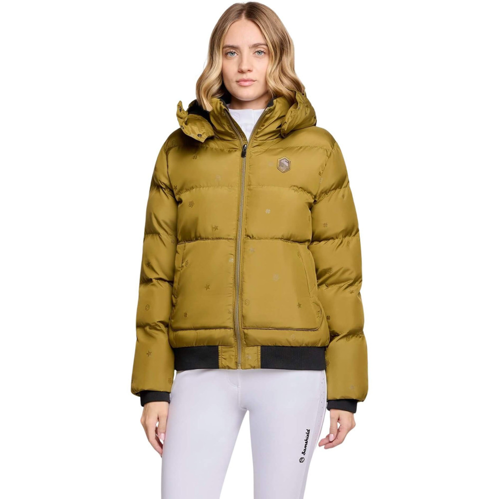 RIDING JACKET SAMSHIELD BILLIE EMBLEM EDITION  (Olive)