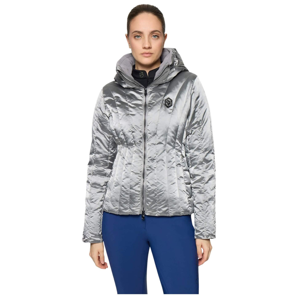 RIDING JACKET SAMSHIELD SHELLA (Silver)