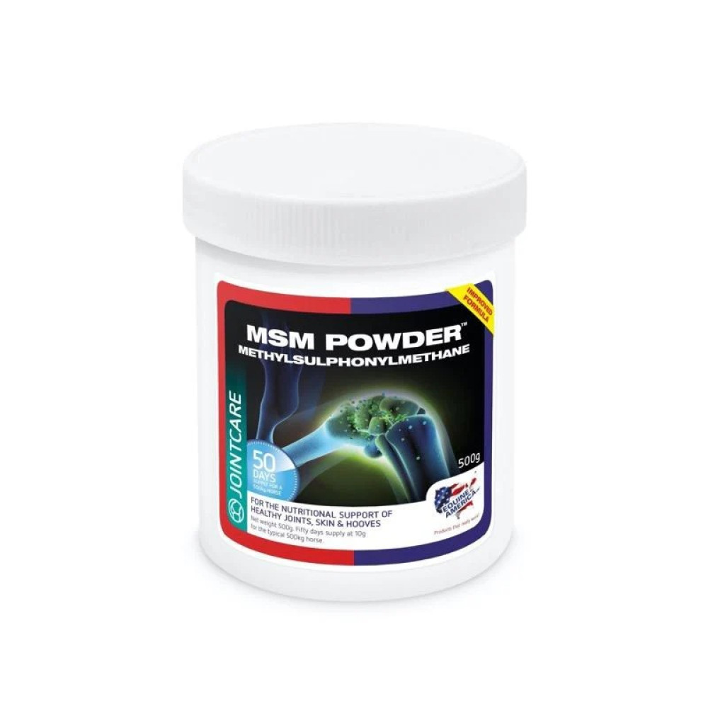 PAPILDAS ŽIRGAMS EQUINE AMERICA MSM POWDER 500G