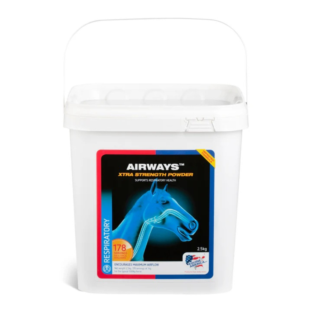 HORSE SUPPLEMENT EQUINE AMERICA AIRWAYS™ XTRA STRENGTH Powder 2.5KG