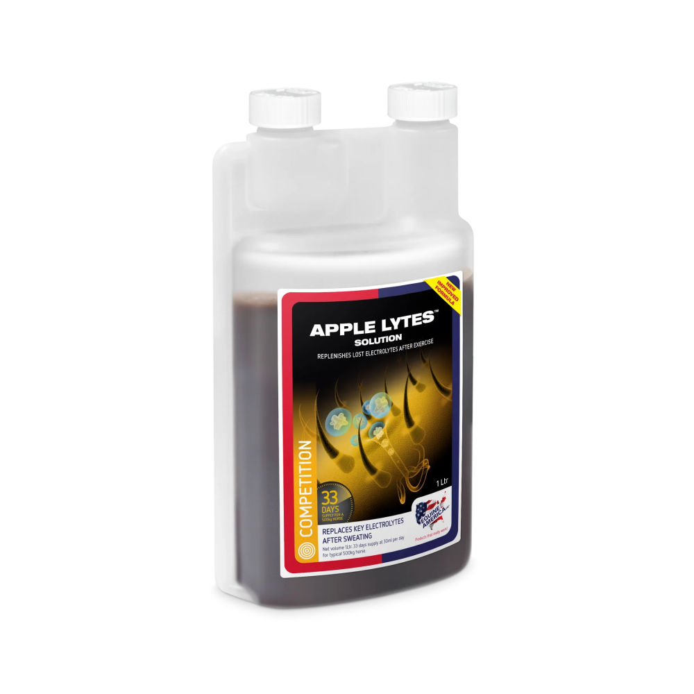 HORSE SUPPLEMENT EQUINE AMERICA APPLE LYTES SOLUTION 1L