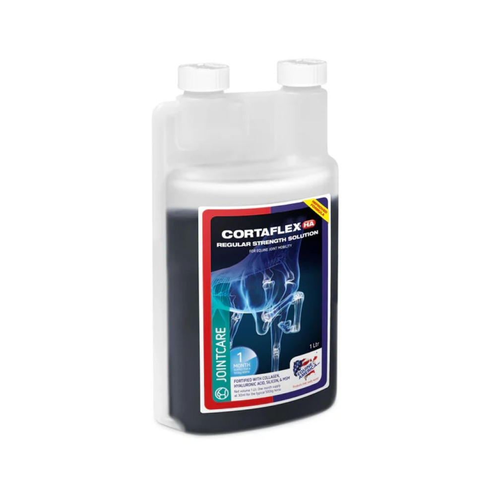 PAPILDAS ŽIRGAMS EQUINE AMERICA CORTAFLEX HA REGULAR STRENGHT SOLUTION 1L