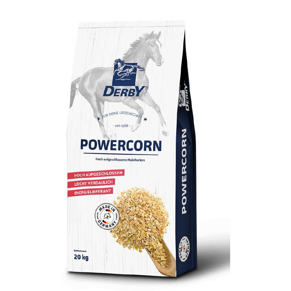 PAŠARAS DERBY POWRCORN MAISFLOCKEN 20KG