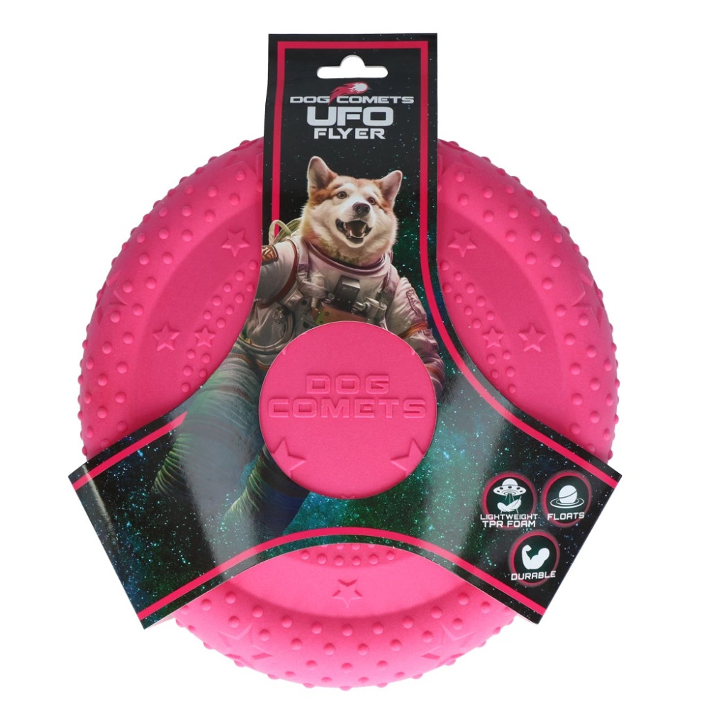 ŽAISLAS ŠUNIMS DOG COMETS UFO FLYER PINK