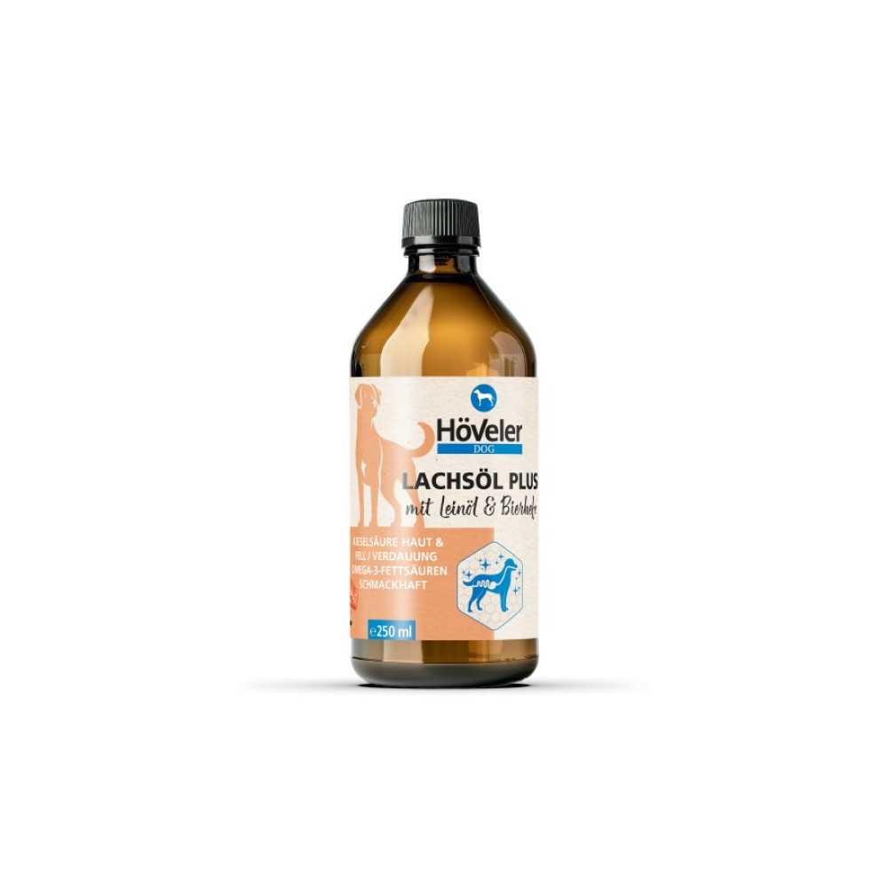 PAPILDAI ŠUNIMS HÖVELER LACHSÖL PLUS 250 ML