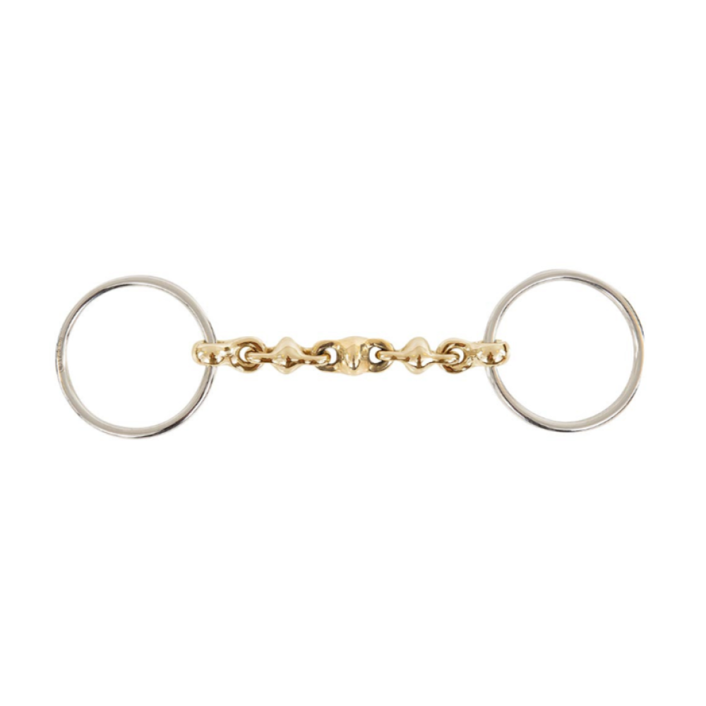 HORSE BIT BR WATERFORD SNAFFLE 18MM