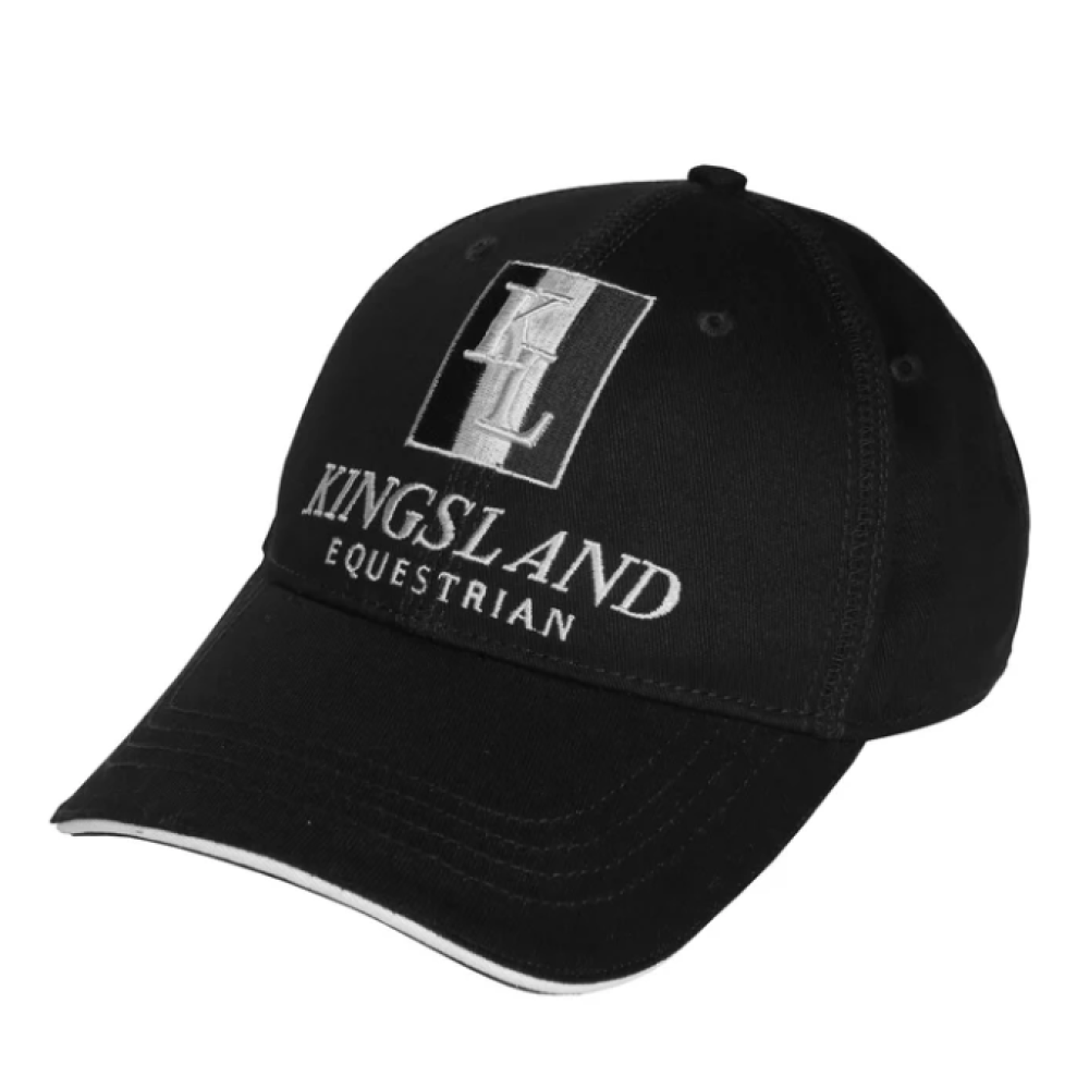 KEPURĖ KINGSLAND CLASSIC CAP WITH LOGO (Juoda)