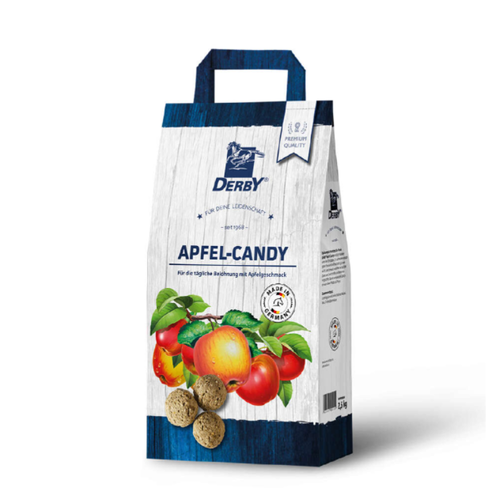HORSE TREATS DERBY APFEL-CANDY 2.5KG