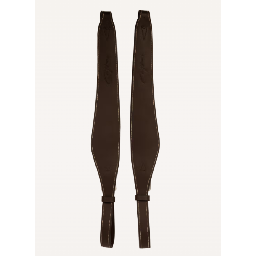 KILPDIRŽIAI DYON LEATHER MONO STIRRUP STRAPS (Ruda)
