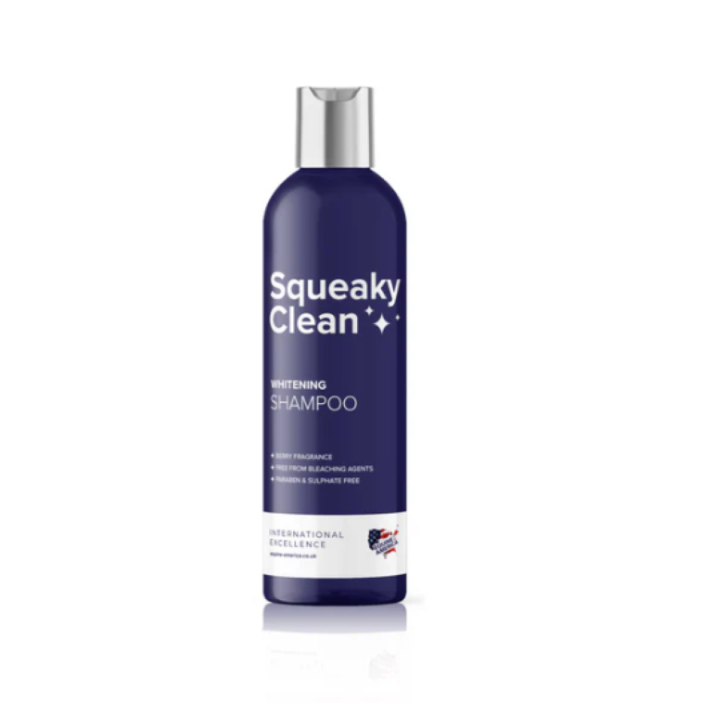 ŠAMPŪNAS EQUINE AMERICA SQUEAKY CLEAN WHITENING SHAMPOO 1L
