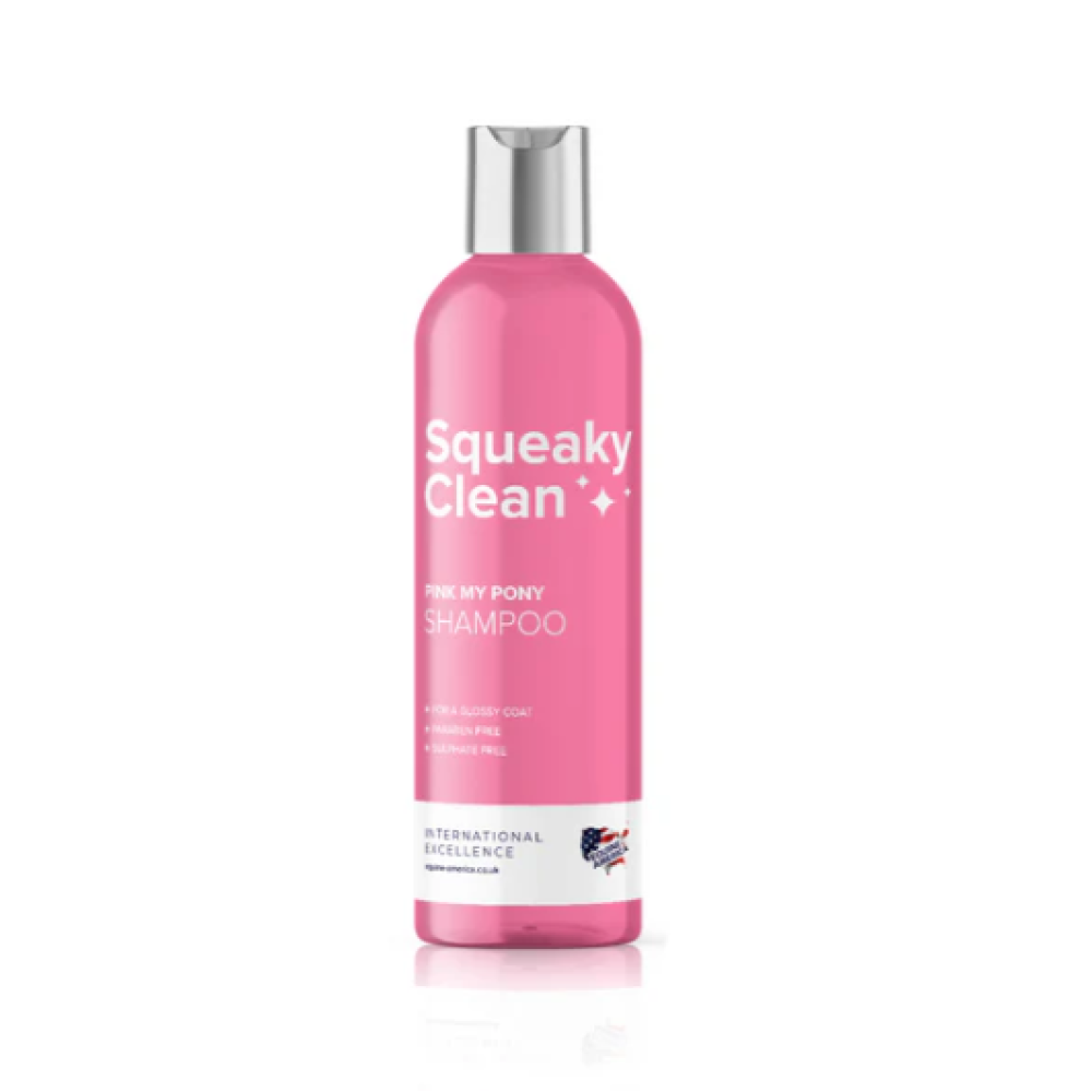 SHAMPOO EQUINE AMERICA SQUEAKY CLEAN PINK MY PONY 1L