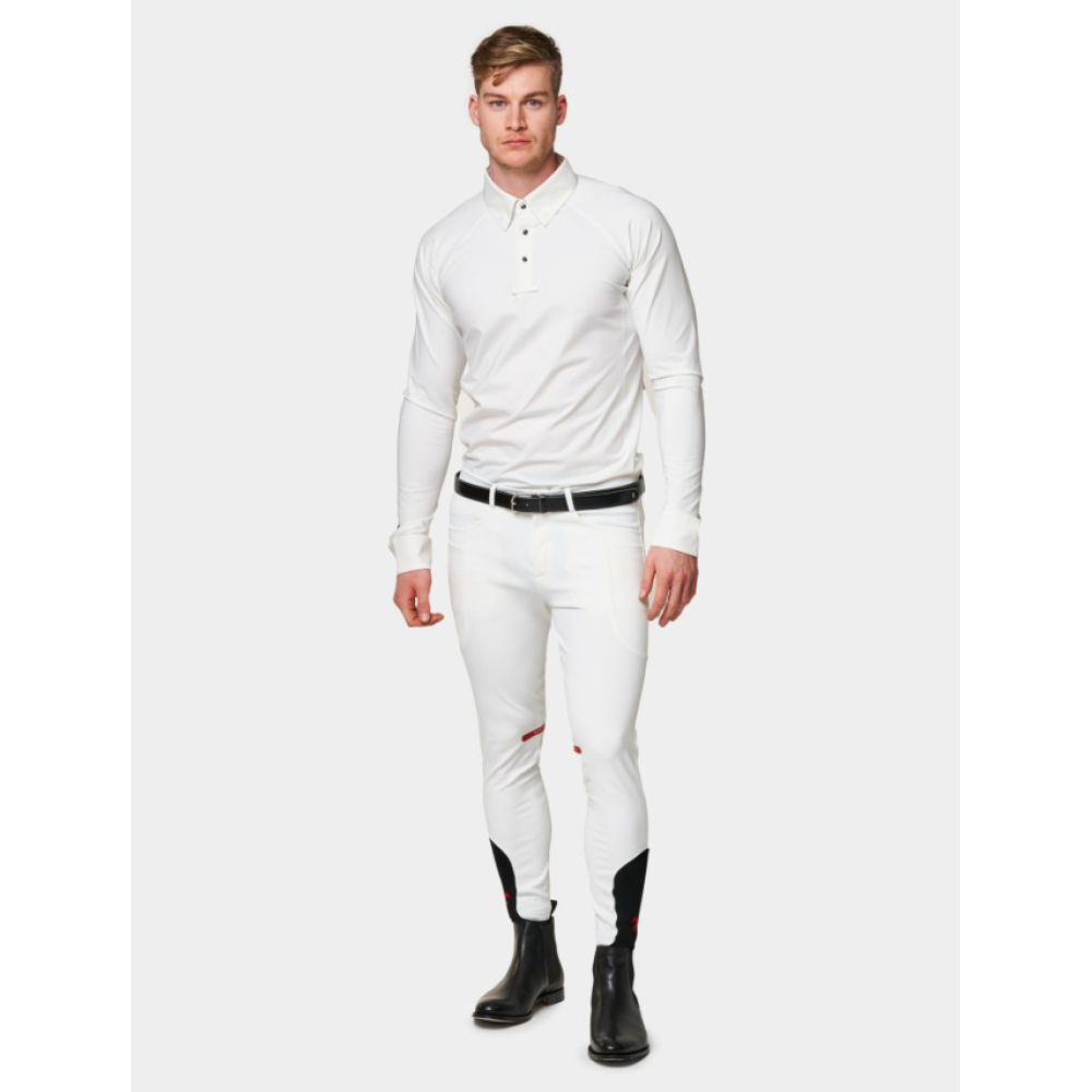 RIDING BREECHES eaSt R2 PERFORMANCE MEN (White)