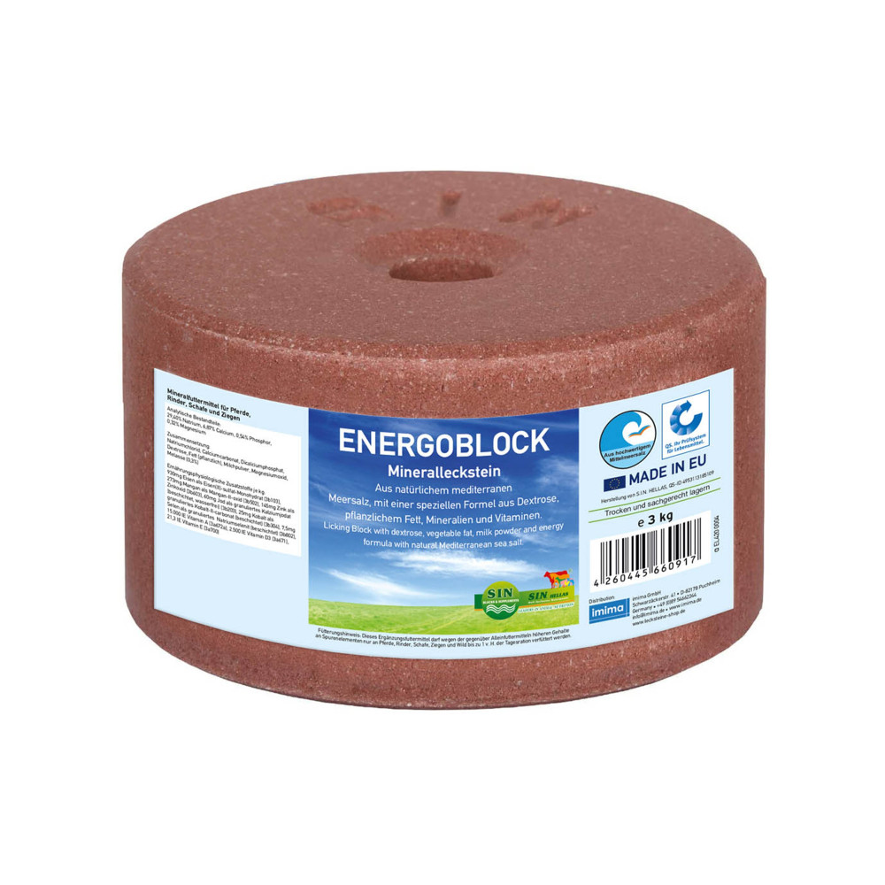 MINERAL LICK ENERGOBLOCK 3KG