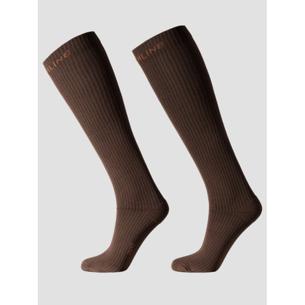 RIDING SOCKS EQUILINE EQERTE (Cocoa Powder)