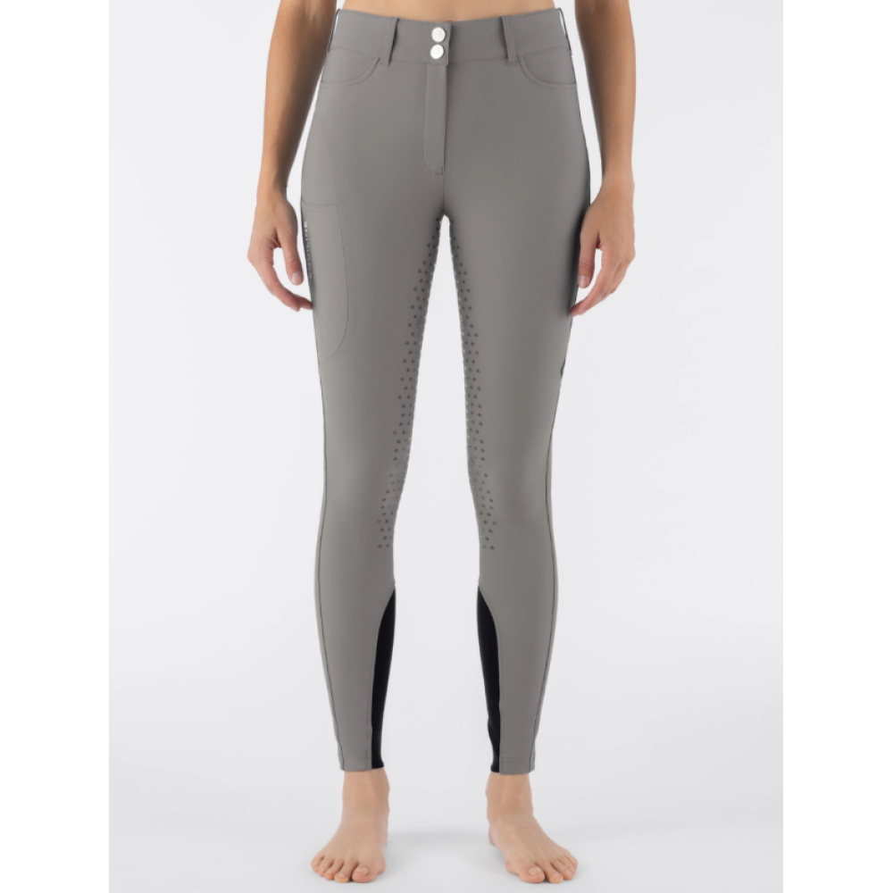 RIDING BREECHES EQUILINE EQCUSMAKH FULL GRIP HIGH WAIST (Storm)