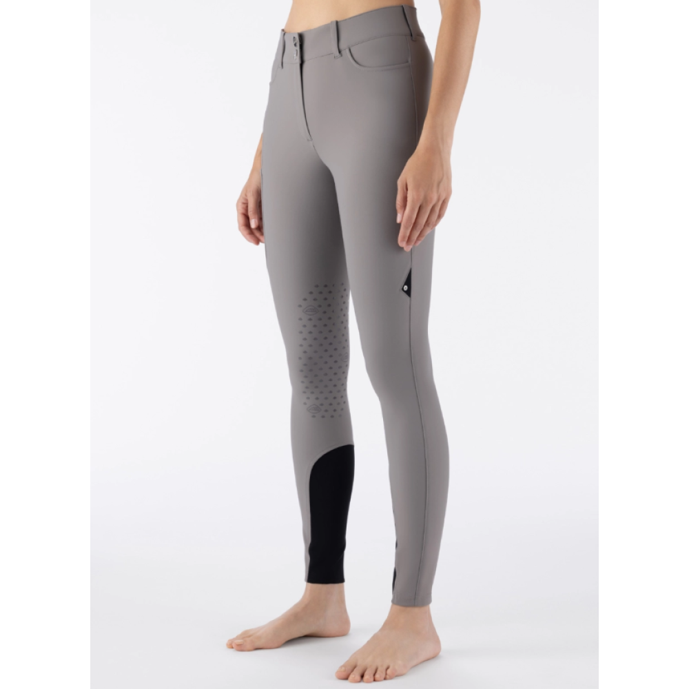 RIDING BREECHES EQUILINE EQCUSMAKH KNEE GRIP (Storm)