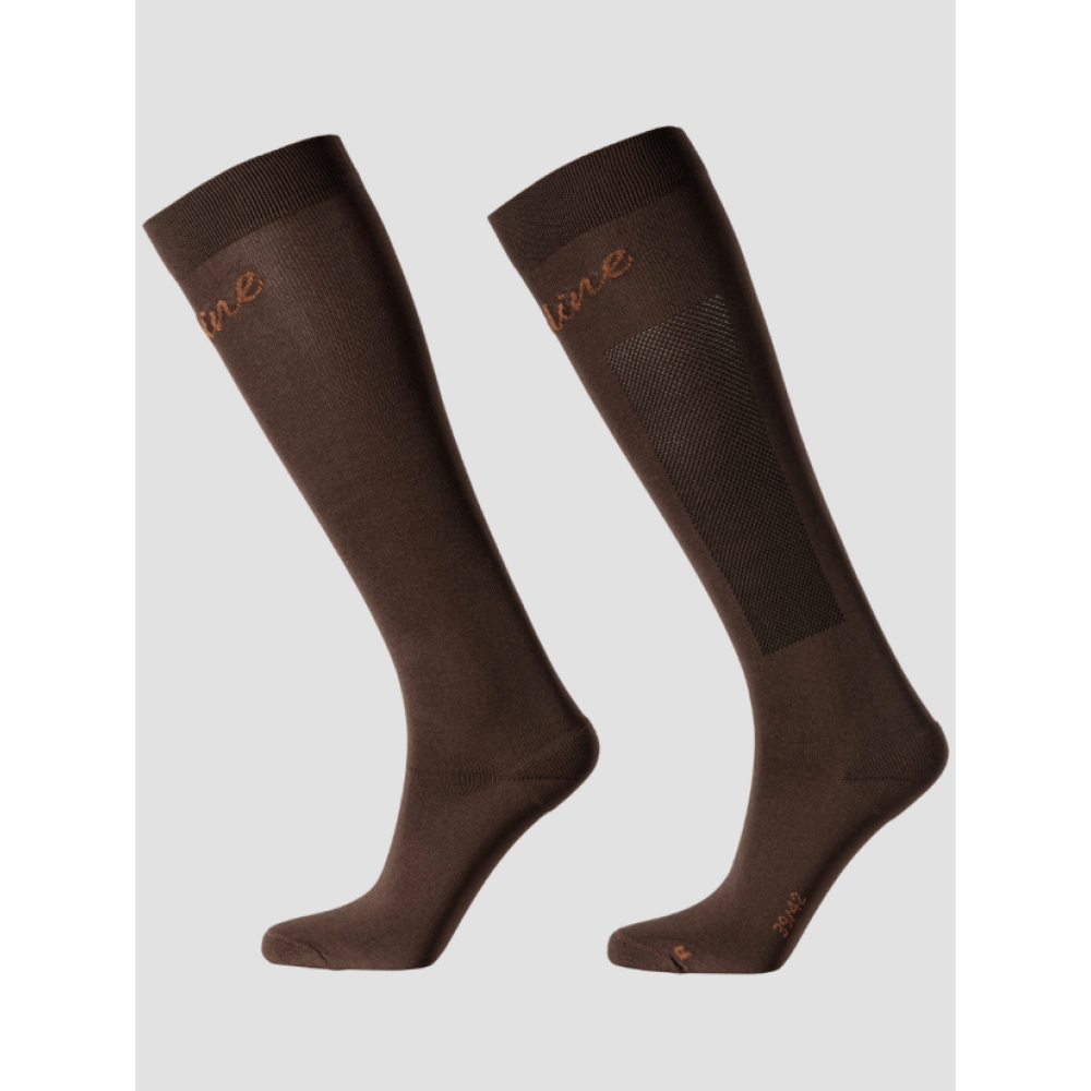 RIDING SOCKS EQUILINE EQGREG (Cocoa Powder)