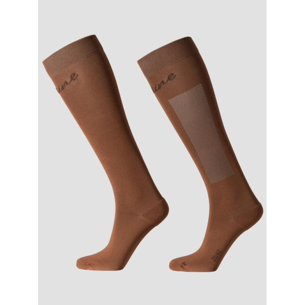 RIDING SOCKS EQUILINE EQGREG (Mocha Mousse)