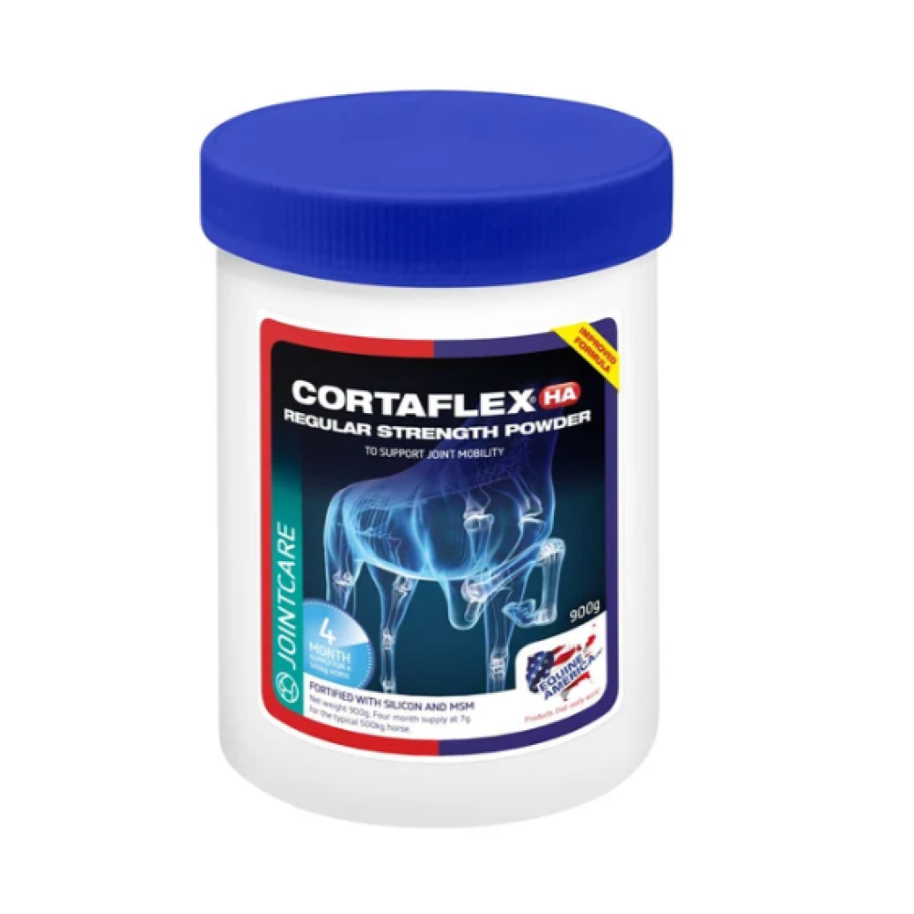 HORSE SUPPLEMENT EQUINE AMERICA CORTAFLEX HA REGULAR STRENGHT POWDER 900G