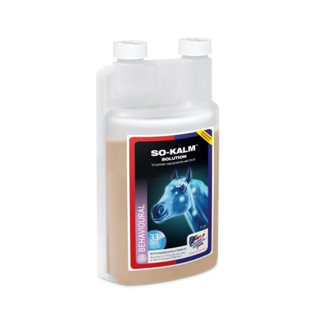 ПИЩЕВАЯ ДОБАВКА ДЛЯ ЛОШАДЕЙ EQUINE AMERICA SO KALM SOLUTION 1L