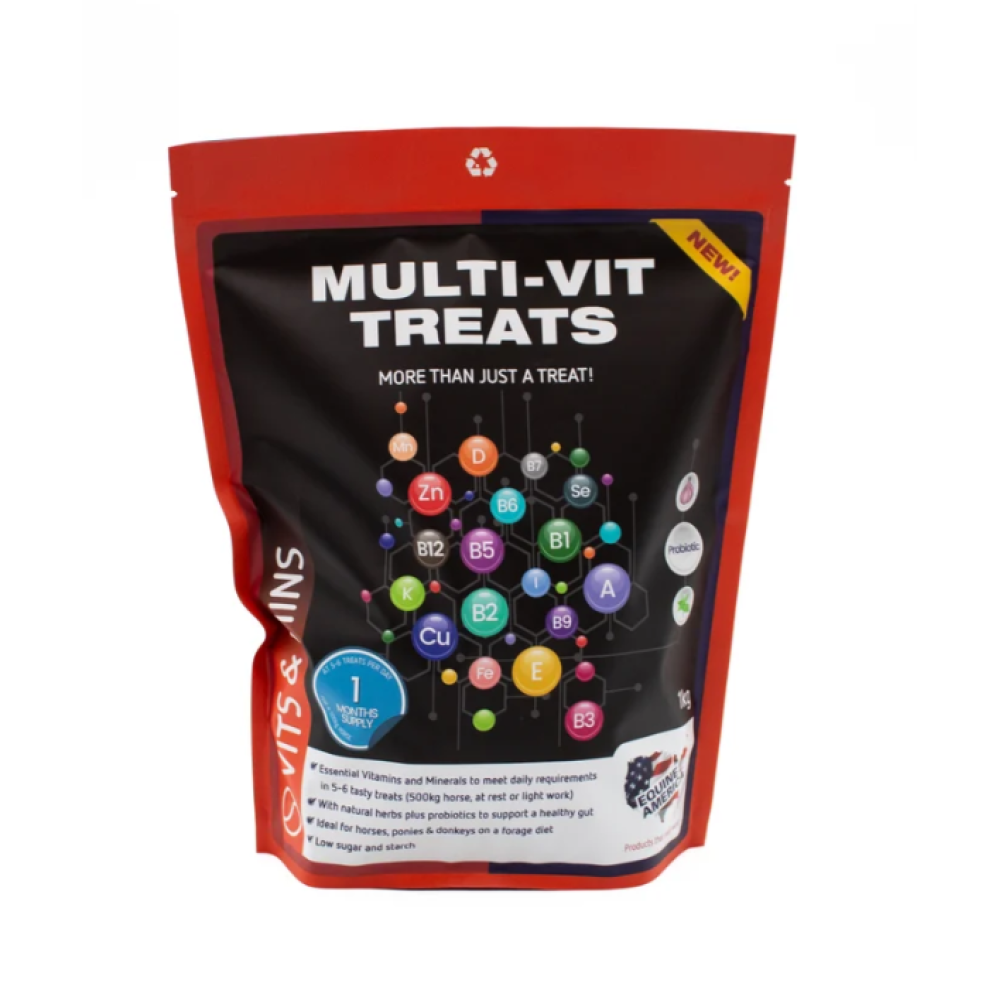EQUINE AMERICA MULTI-VIT TREATS 1KG