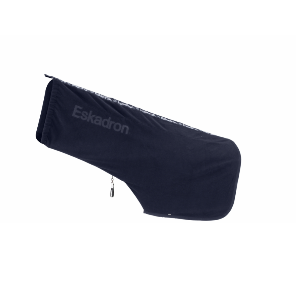 ESKADRON FLEECE ZIP-NECK SHAWL (Navy)