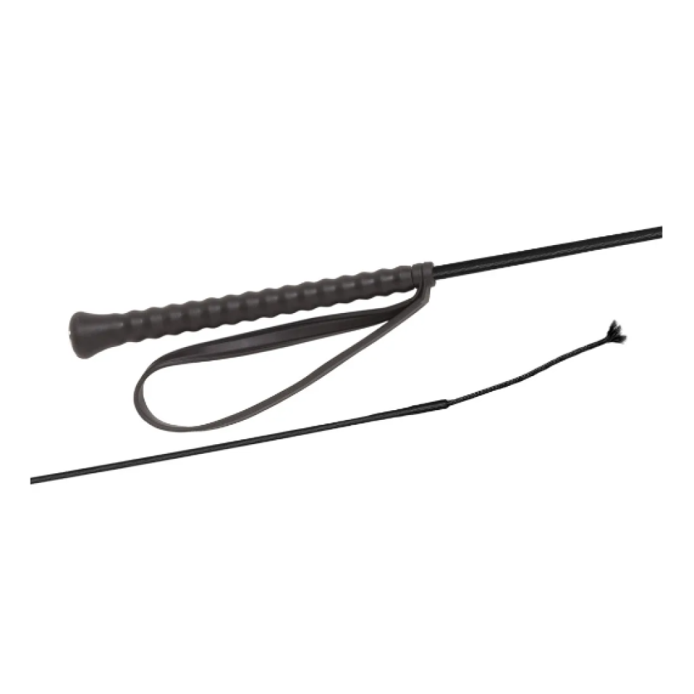 STEKAS FLECK WOVEN NYLON COVER RUBBER HANDLE (Juoda)