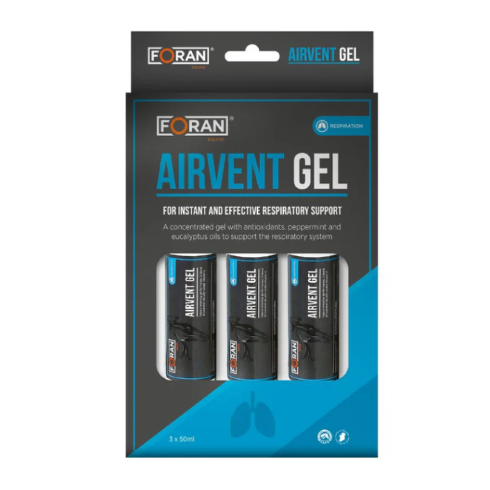 HORSE SUPPLEMENT FORAN AIRVENT GEL TRIPLE PACK 50ML X3