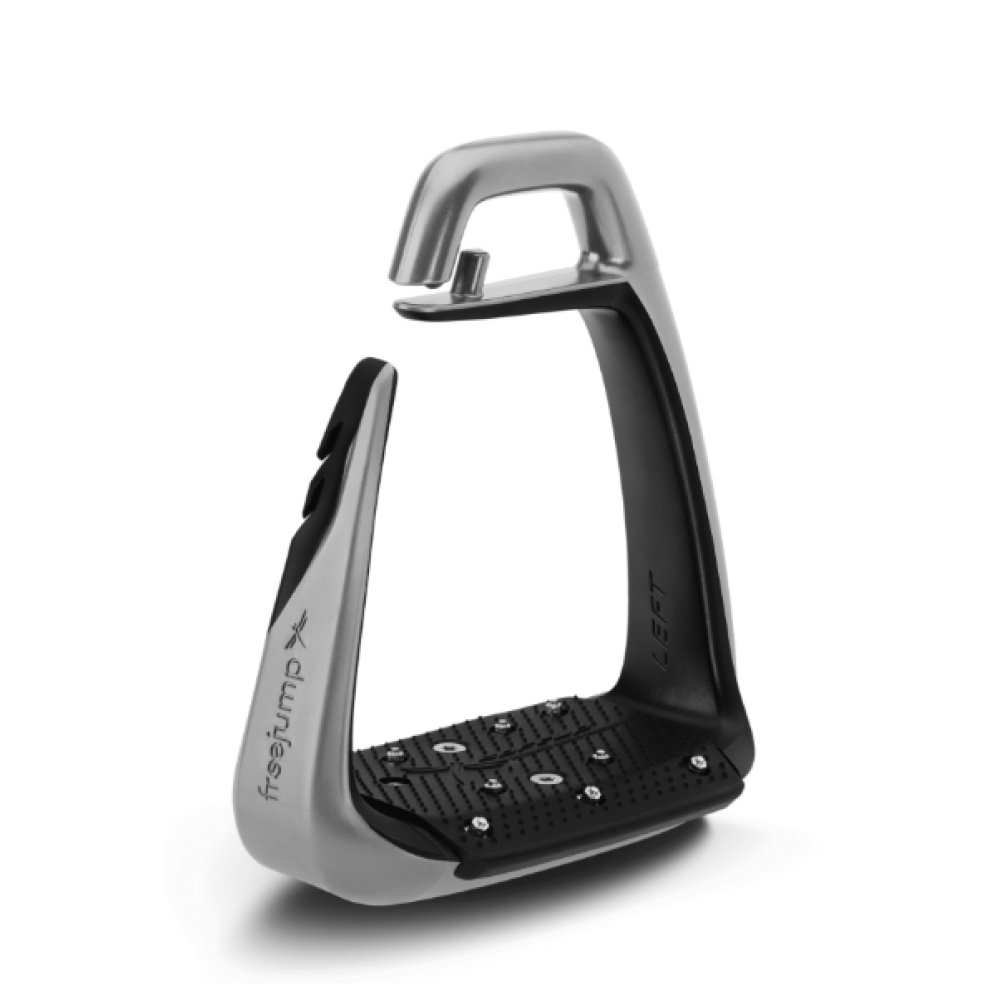 STIRRUPS SOFT`UP CLASSIC (Silver/Black)