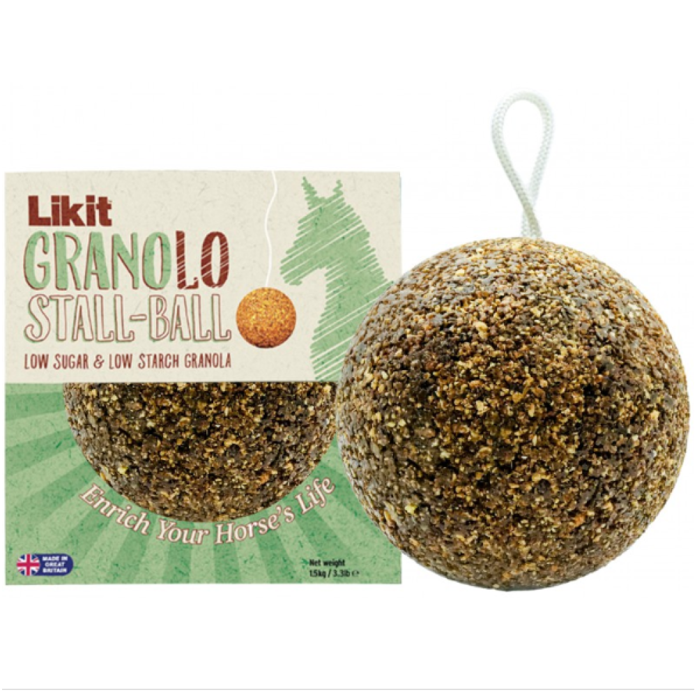 LICK LIKIT GRANOLA STALL BALL LOW SUGAR AND STARCH 1.5KG