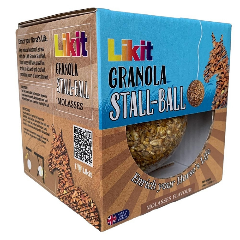 LICK LIKIT GRANOLA STALL BALL 1,6KG (Molases)
