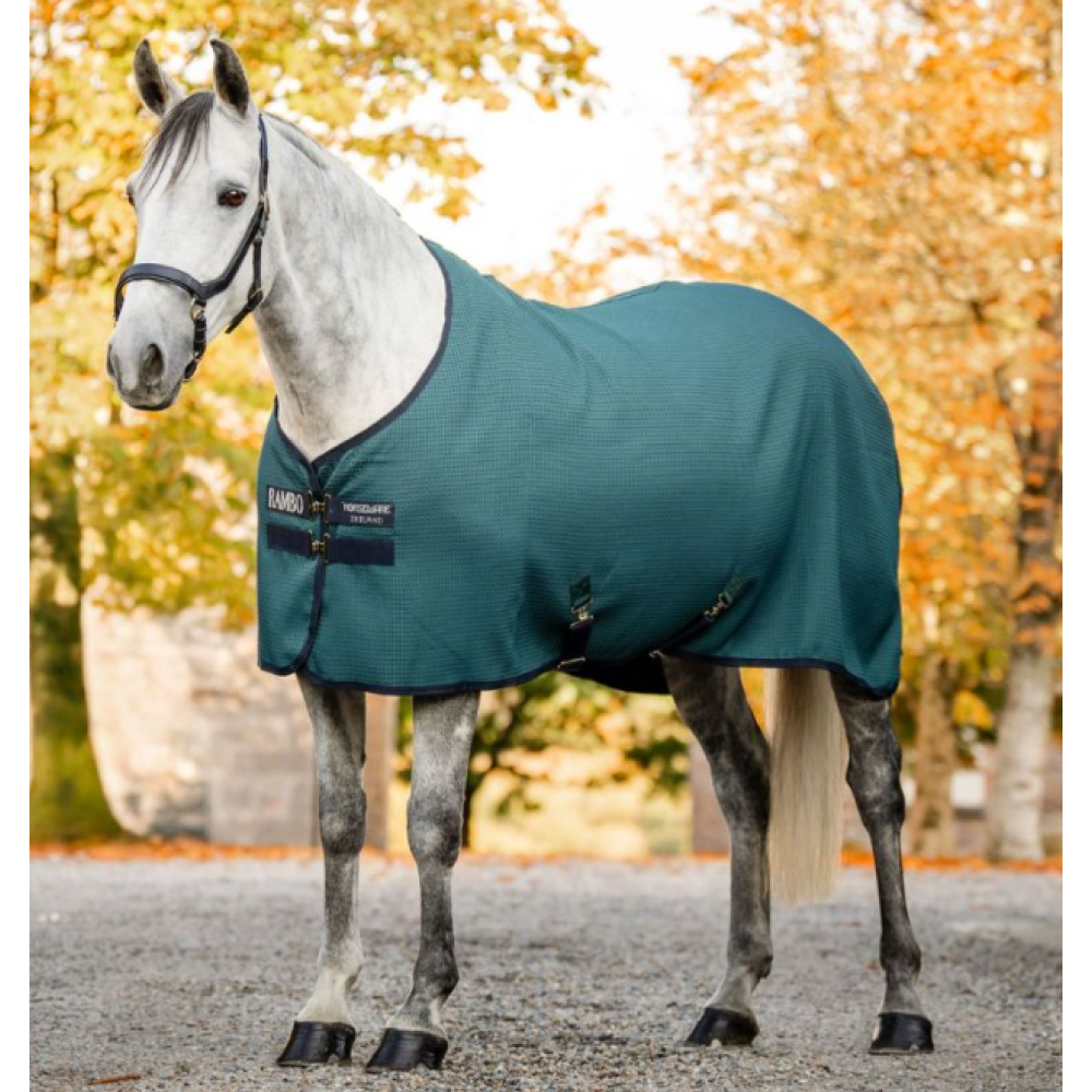PRAKAITINĖ GŪNIA HORSEWARE RAMBO TECHNI WAFFLE COOLER (Dynasty Green)