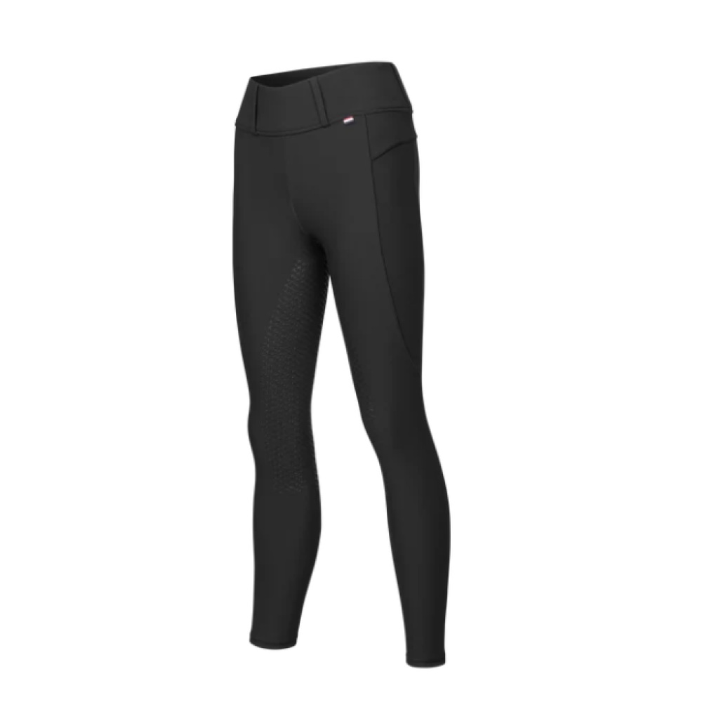 RIDING TIGHTS KINGSLAND KLANASTASIA LADIES FULL GRIP WATER-REPELLENT (Black)