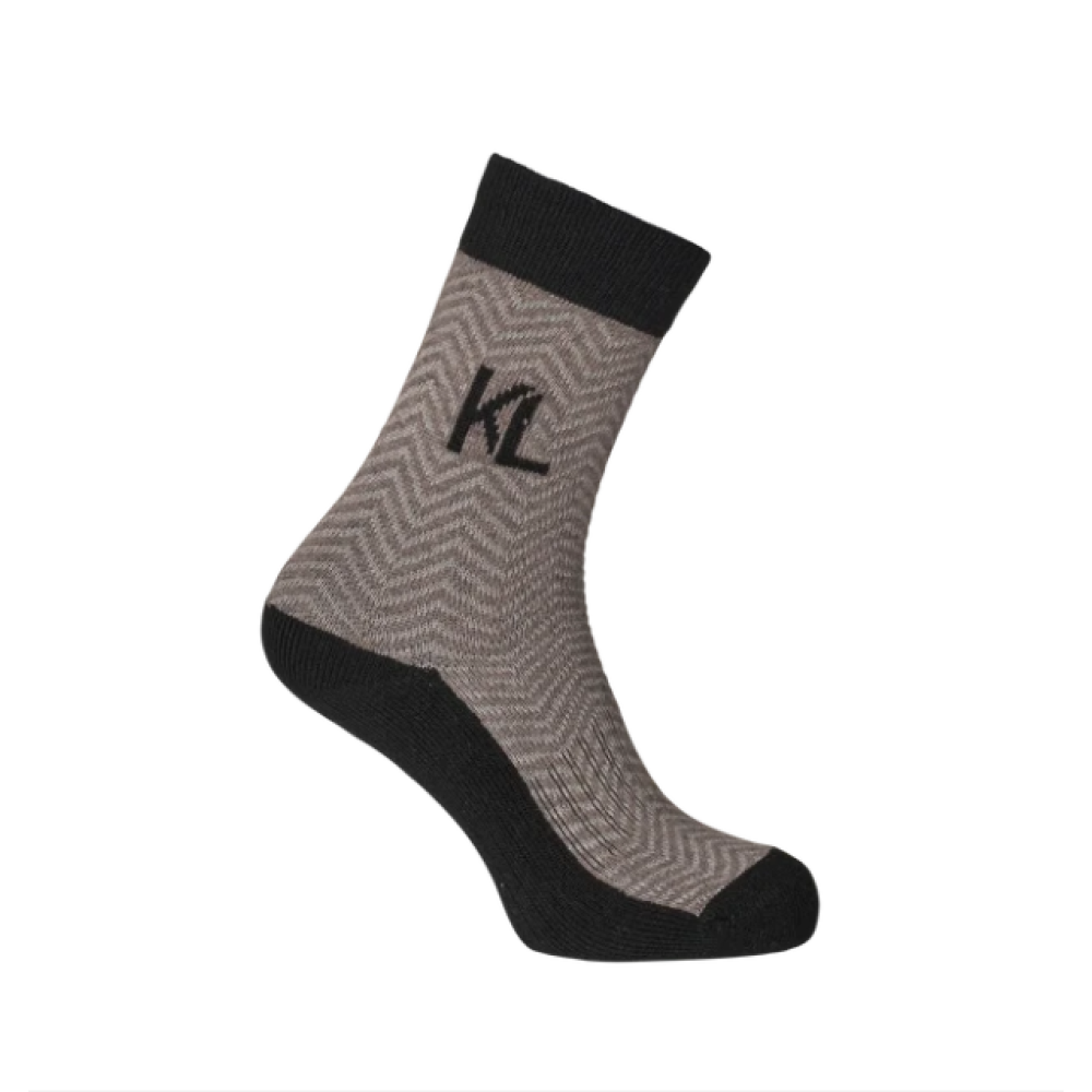 SOCKS KINGSLAND KLAUDREY MID LENGHT WOOLMIX (Brown Iron)