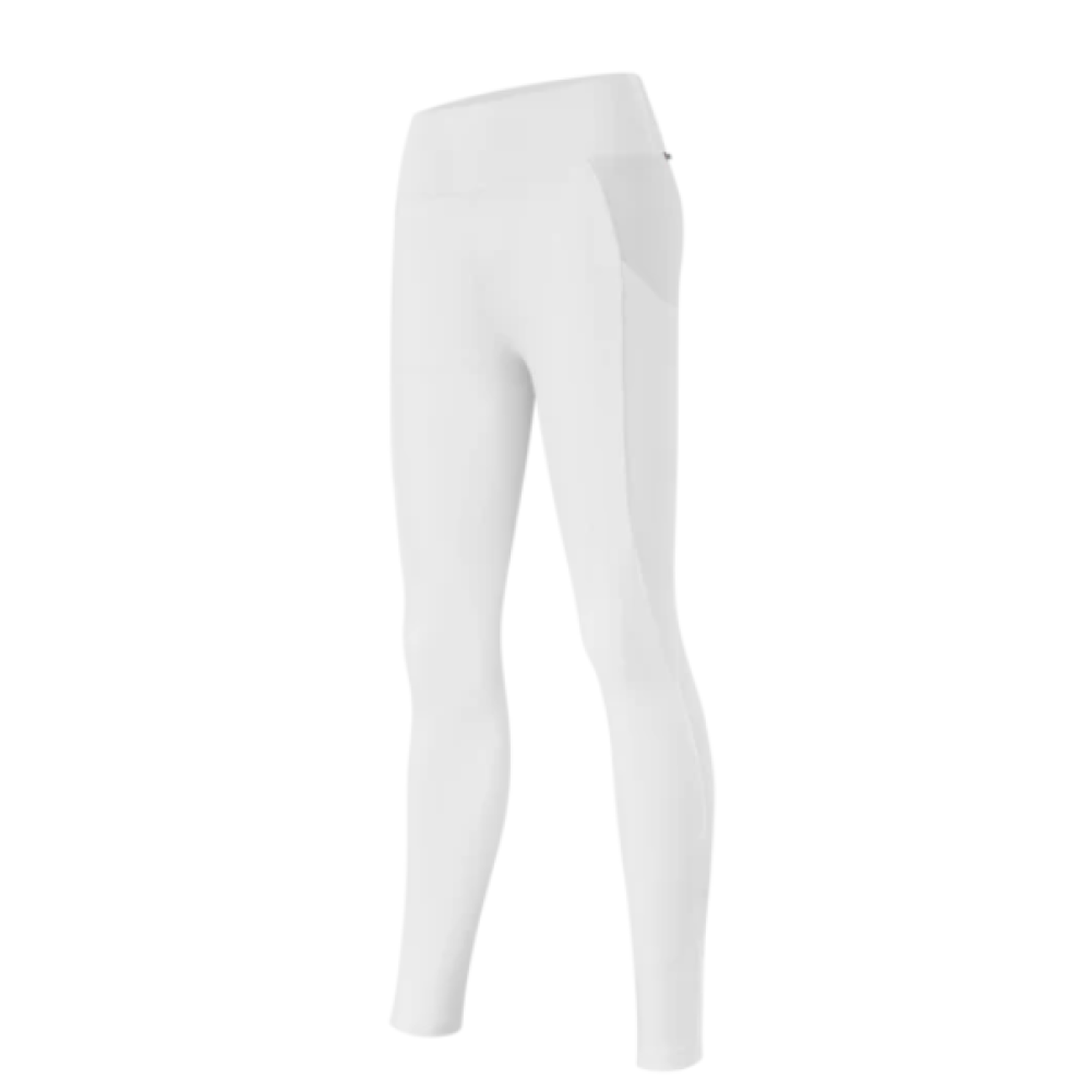 RIDING TIGHTS KINGSLAND KLMEGAN FULL GRIP BRUSHED (White)