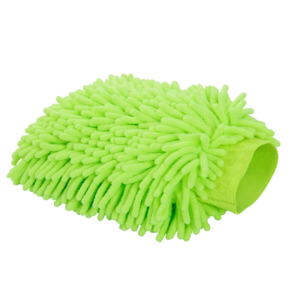 PIRŠTINĖ ŽIRGO VALYMUI CHENILLE (Lime)