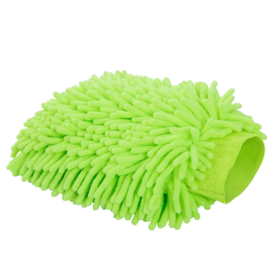 PIRŠTINĖ ŽIRGO VALYMUI CHENILLE (Lime)