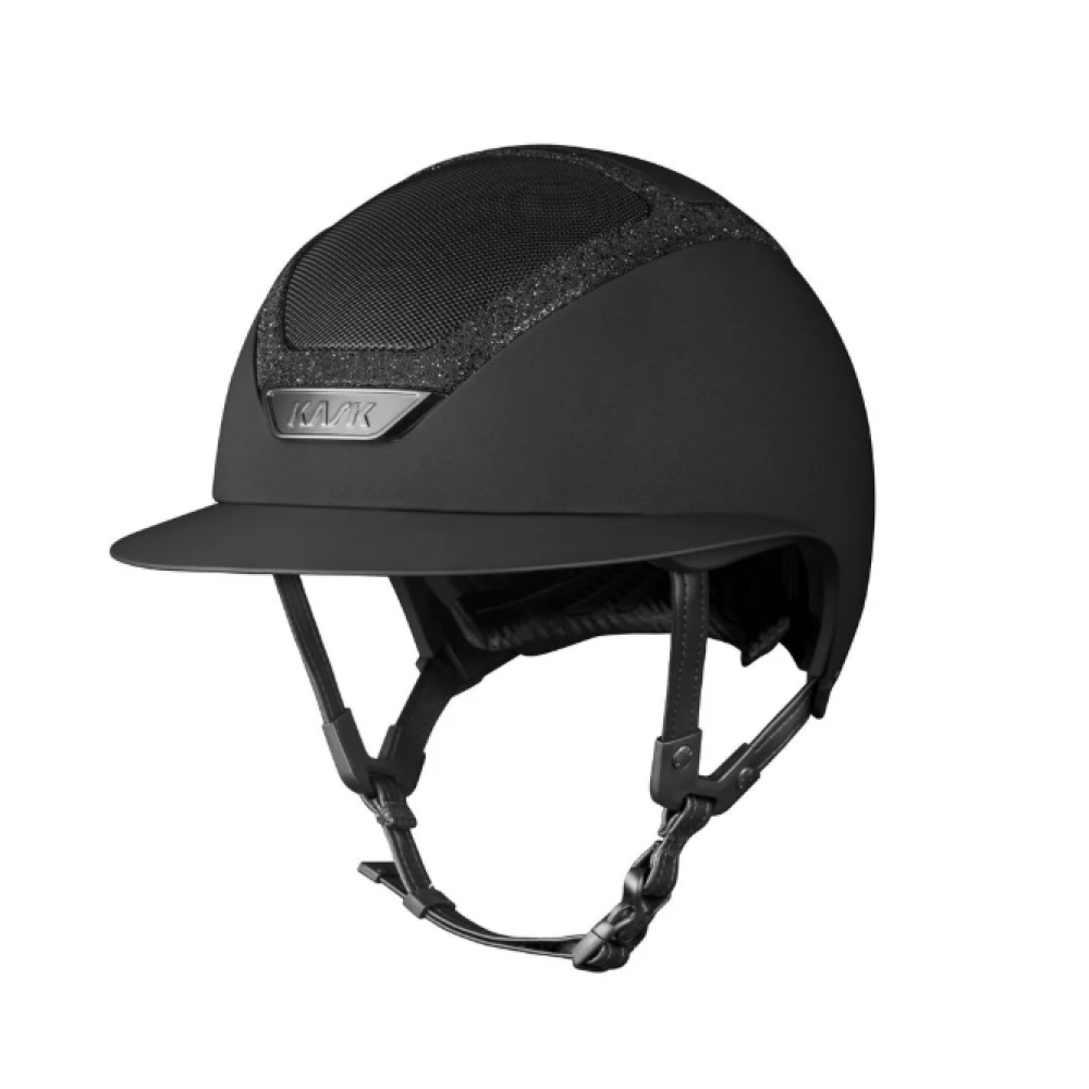 ŠALMAS KASK STAR LADY SWAROVSKI FRAME (Juoda)