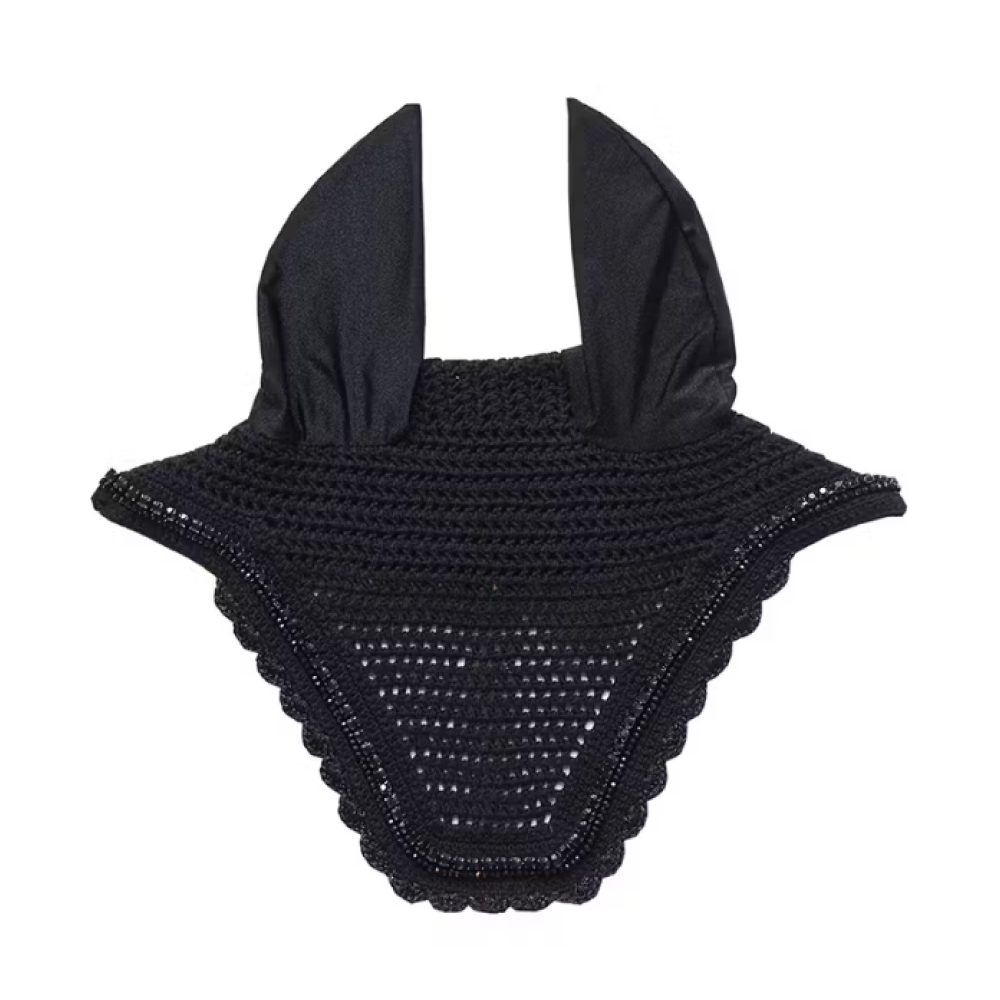 FLY VEIL KENTUCKY WELLINGTON STONE AND PEARL (Black)
