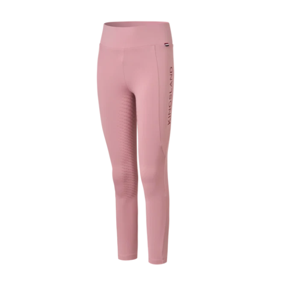 RIDING TIGHTS KINGSLAND KLALEXIS JUNIOR FULL GRIP BRUSHED F-TEC 5 (Lilas)