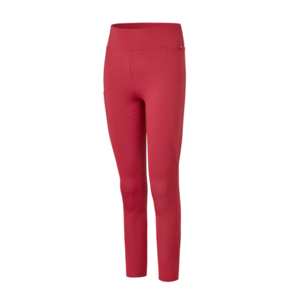 RIDING TIGHTS KINGSLAND KLALEXIS JUNIOR FULL GRIP BRUSHED F-TEC 5 (Garnet)