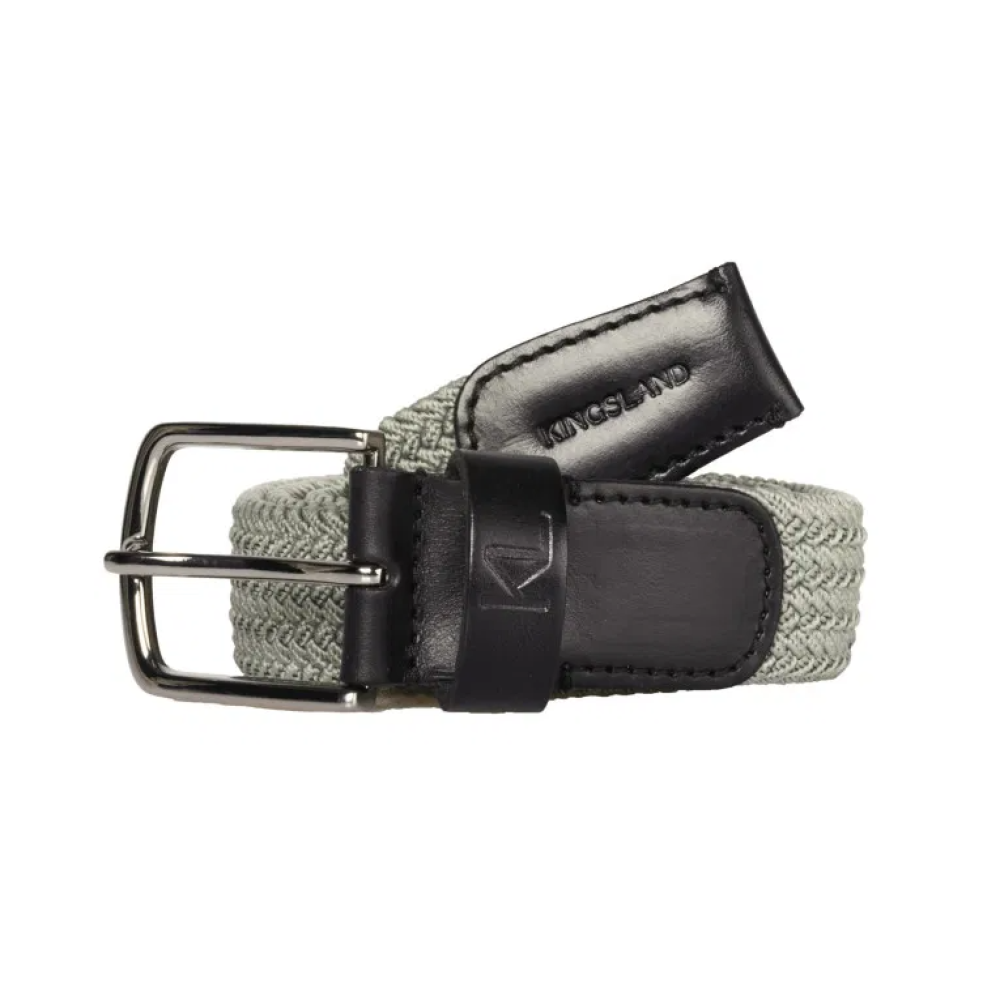DIRŽAS KINGSLAND KLLESLIE BRAIDED BELT (Green Agave)