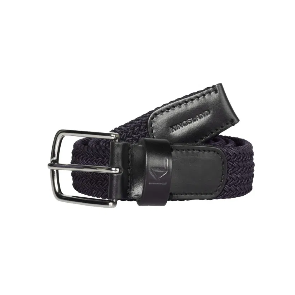 DIRŽAS KINGSLAND KLLESLIE BRAIDED BELT (Navy)