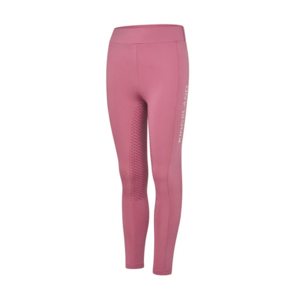 RIDING TIGHTS KINGSLAND KLLILO JUNIOR FULL GRIP F-TEC 5 (Heather Rose)