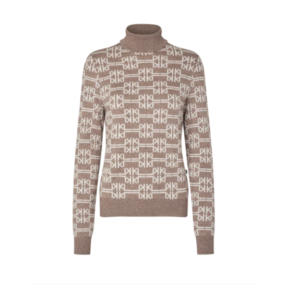 KINGSLAND KLANNABELLA LADIES KNITTED ROLLNECK (Dove Melange)