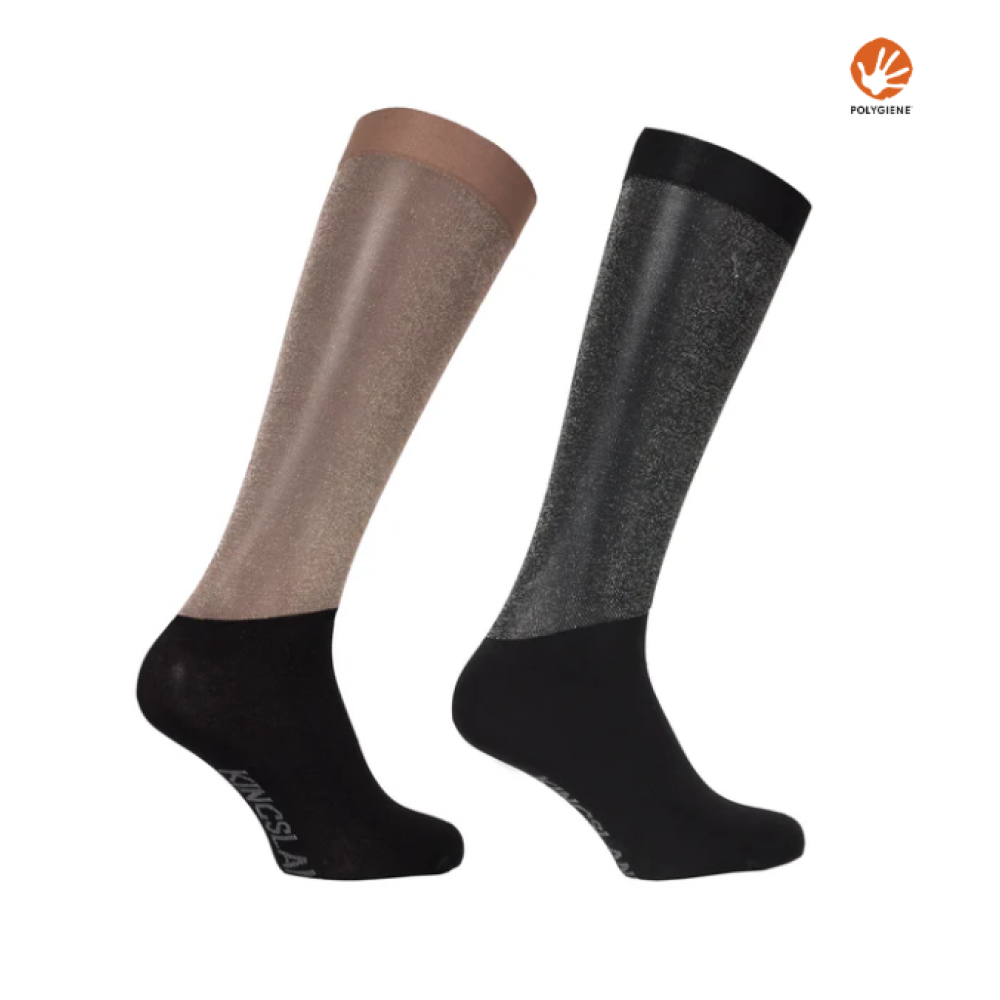 JOJIMO KOJINĖS KINGSLAND KLLEA GLITTER SHOW SOCKS 2-PACK